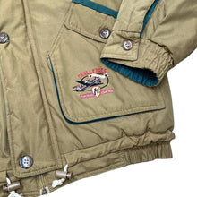 Load image into Gallery viewer, Vintage 90's CHALLENGER "1st Team" Embroidered Plane Aviation Padded Bomber Jacket