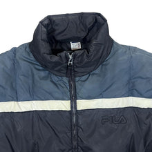 Load image into Gallery viewer, Vintage FILA Embroidered Mini Logo Padded Puffer Zip Jacket