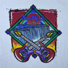Load image into Gallery viewer, Vintage 90's Hard Rock Cafe "Niagara Falls" Souvenir Logo Graphic White T-Shirt