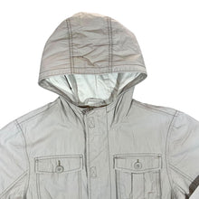 Load image into Gallery viewer, OLD NAVY Classic Beige Hooded Zip Windbreaker Parka Jacket