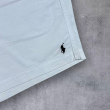 Load image into Gallery viewer, Polo Ralph Lauren "Stretch Classic Fit" Mini Logo White Cotton Blend Shorts