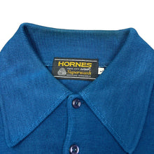 Load image into Gallery viewer, Vintage 70's HORNES Superwash Pure New Wool Knit Collared Sweater Jumper