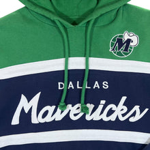 Load image into Gallery viewer, Mitchell & Ness NBA DALLAS MAVERICKS Hardwood Classics Basketball Embroidered Hoodie