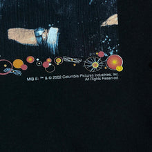 Load image into Gallery viewer, Vintage MEN IN BLACK 2 (2002) Sci-Fi Movie Graphic V-Neck Layered Long Sleeve T-Shirt