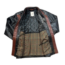 Load image into Gallery viewer, Vintage 90's CAMANCHI LEATHERS LONDON Genuine Real Black Leather Zip Jacket