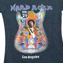 Load image into Gallery viewer, HARD ROCK CAFE "Los Angeles" Signature Series Jimi Hendrix Music Band Souvenir Graphic T-Shirt
