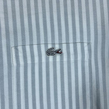Load image into Gallery viewer, Vintage CHEMISE LACOSTE Made In France Striped Short Sleeve Button-Up Shirt