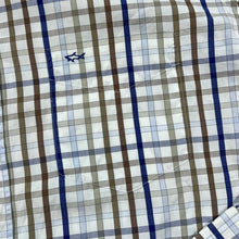 Load image into Gallery viewer, PAUL &amp; SHARK YATCHING Plaid Check Long Sleeve Button-Up Cotton Shirt
