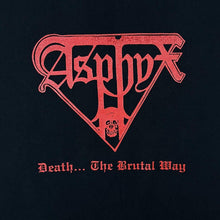 Load image into Gallery viewer, Asphyx "Death The Brutal Way" Death Doom Heavy Metal Music Band Black T-Shirt