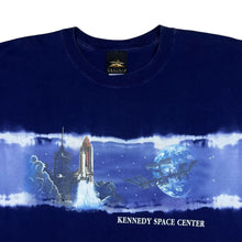 Load image into Gallery viewer, Vintage Prairie Mountain KENNEDY SPACE CENTER Souvenir NASA Tie Dye Graphic T-Shirt