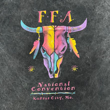 Load image into Gallery viewer, Vintage 90's Lee F.F.A. NATIONAL CONVENTION "Kansas City, Mo" Souvenir Spellout Graphic T-Shirt