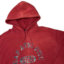 Load image into Gallery viewer, Early 00's GAP ATHLETIC Distressed Style Spellout Graphic Pullover Hoodie