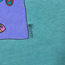 Load image into Gallery viewer, Vintage FRESH PRODUCE (1992) Abstract Fish Nautical Graphic Single Stitch Cropped T-Shirt