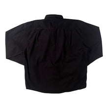 Load image into Gallery viewer, Vintage Atlas For Men Cowboy Western Aztec Patterned Black Cotton Long Sleeve Shirt