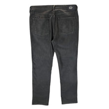 Load image into Gallery viewer, DOCKERS "Straight Fit" Classic Dark Grey Corduroy Cord Straight Leg Trousers