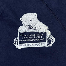 Load image into Gallery viewer, Vintage 80's SAN FRANCISCO ZOO Polar Bear Cub Souvenir Graphic Crewneck Sweatshirt