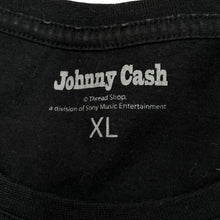 Load image into Gallery viewer, JOHNNY CASH Blues Country Rock Music Band Spellout Graphic T-Shirt
