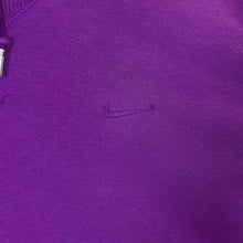 Load image into Gallery viewer, NIKE Athletic Dept. Classic Embroidered Mini Logo Purple Pullover Hoodie