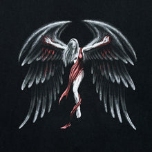 Load image into Gallery viewer, SPIRAL DIRECT Gothic Fantasy Fallen Angel Winged Cross Graphic T-Shirt