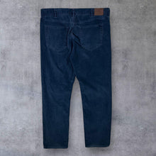 Load image into Gallery viewer, GANT "Regular" Classic Dark Blue Corduroy Cord Trousers