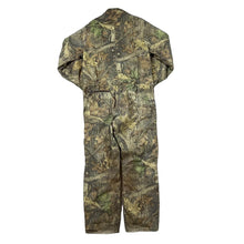 Load image into Gallery viewer, Vintage LIBERTY Rugged Outdoor Gear Camo Camouflage Print Hunting Fishing Boiler Suit Jumpsuit Overalls

