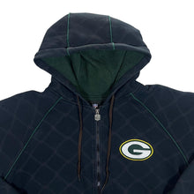 Load image into Gallery viewer, NFL Pro Line GREEN BAY PACKERS Embroidered Spellout Fleece Lined Zip Hoodie