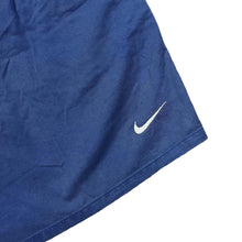 Load image into Gallery viewer, Vintage NIKE Black Tag Classic Blue Embroidered Mini Logo Cotton Shorts
