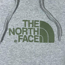 Load image into Gallery viewer, THE NORTH FACE Classic Embroidered Big Logo Spellout Grey Pullover Hoodie