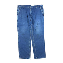Load image into Gallery viewer, Early 00&#39;s CARHARTT &quot;Dungaree Fit&quot; Made In Mexico Blue Denim Carpenter Worker Straight Leg Jeans
