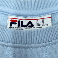 Load image into Gallery viewer, FILA Classic Embroidered Big Logo Spellout Crewneck Sweatshirt