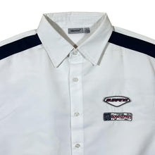 Load image into Gallery viewer, Early 00's Identic "Surfing Gold Coast" Y2K Surfer White Short Sleeve Shirt