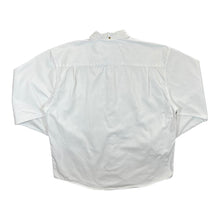 Load image into Gallery viewer, Vintage Eddie Bauer Denim Classic White Cotton Long Sleeve Button-Up Shirt