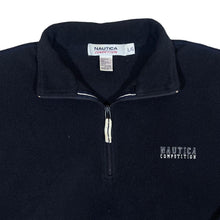 Load image into Gallery viewer, NAUTICA COMPETITION Classic Embroidered Mini Logo 1/4 Zip Pullover Fleece Sweatshirt