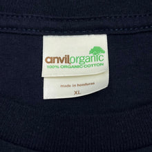 Load image into Gallery viewer, Anvil Organic WHERE HAVE ALL THE GOOD TIMES GONE? Novelty Spellout Graphic T-Shirt