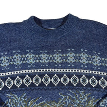 Load image into Gallery viewer, Vintage 90's NICO Grandad Patterned Acrylic Knit Sweater Jumper