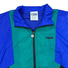 Load image into Gallery viewer, Vintage 90's DISCUS ATHLETIC Embroidered Mini Logo Colour Block Windbreaker Jacket