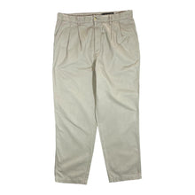 Load image into Gallery viewer, Vintage TIMBERLAND WEATHERGEAR Classic Beige Cotton Straight Leg Chino Trousers