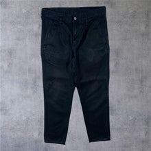 Load image into Gallery viewer, Carhartt "Abbott Pant" Classic Black Regular Tapered Fit Jeans