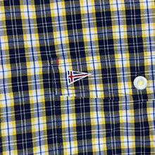 Load image into Gallery viewer, PAUL SMITH Black Yellow Plaid Check Cotton Long Sleeve Shirt
