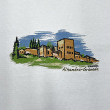 Load image into Gallery viewer, ALHAMBRA GRANADA Art Style Souvenir Tourist Spellout Graphic T-Shirt