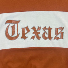 Load image into Gallery viewer, Vintage 80's Nutmeg Mills TEXAS LONGHORNS College Spellout Single Stitch Cuffed T-Shirt