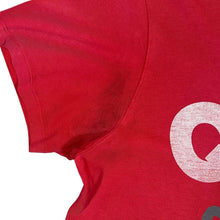 Load image into Gallery viewer, QUIKSILVER Classic Logo Spellout Surfer Skater Graphic Red T-Shirt