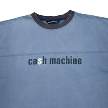 Load image into Gallery viewer, Early 00's Springfield CASH MACHINE Novelty Spellout Graphic Ringer T-Shirt