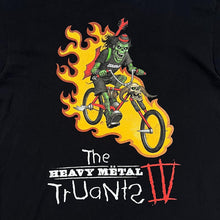 Load image into Gallery viewer, THE HEAVY METAL TRUANTS IV "Road Crew" Music Band Festival Tour Graphic T-Shirt
