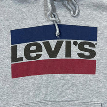 Load image into Gallery viewer, LEVI'S Classic Big Logo Spellout Graphic Pullover Hoodie