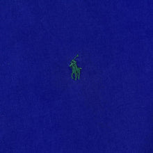 Load image into Gallery viewer, Vintage Polo Ralph Lauren Classic Blue Cotton Long Sleeve Button-Down Shirt