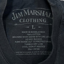 Load image into Gallery viewer, Jim Marshall JOHNNY CASH Graphic Spellout Country Blues Rock Music Band T-Shirt