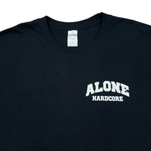 Load image into Gallery viewer, ALONE "No Justice No Peace" Spellout Graphic Hardcore Punk Band T-Shirt
