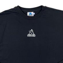 Load image into Gallery viewer, STIFFY "Brass Monkeys" Surfer Skater Logo Spellout Graphic Black Long Sleeve T-Shirt