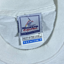 Load image into Gallery viewer, Vintage Screen Stars ICC Cricket World Cup 1999 Souvenir Graphic White T-Shirt